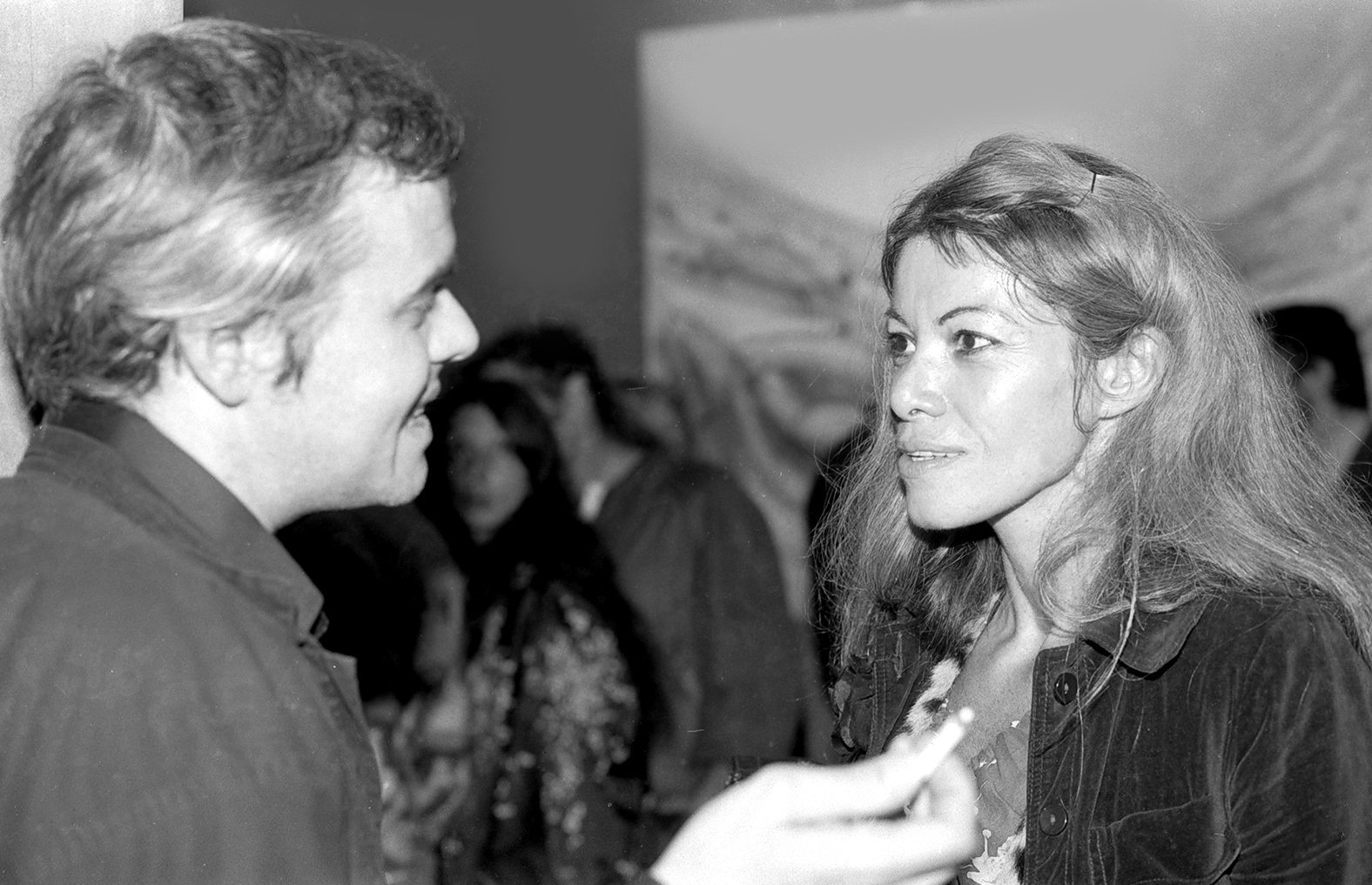 Hans Ruedi Giger et Rita Renoir Galerie Bijan Aalan Paris 1979