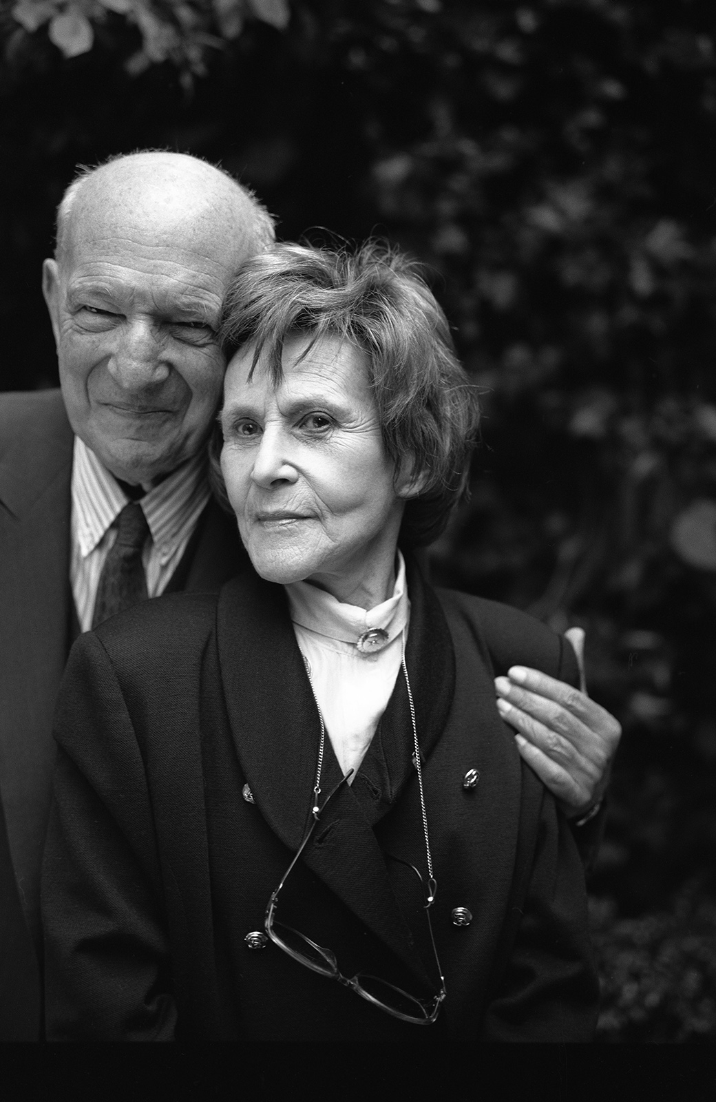 Jean Toussaint et Dominique Desanti Asnières 1993