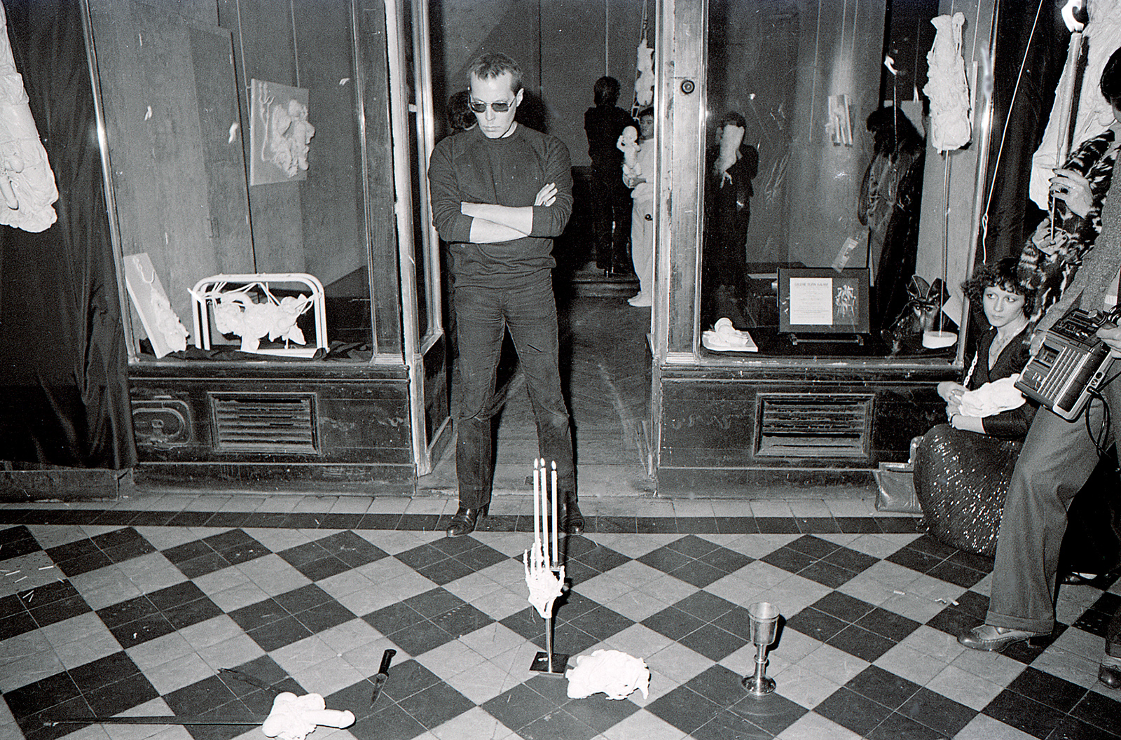 Michel Journiac Galerie Bijan Aalam Paris 1979