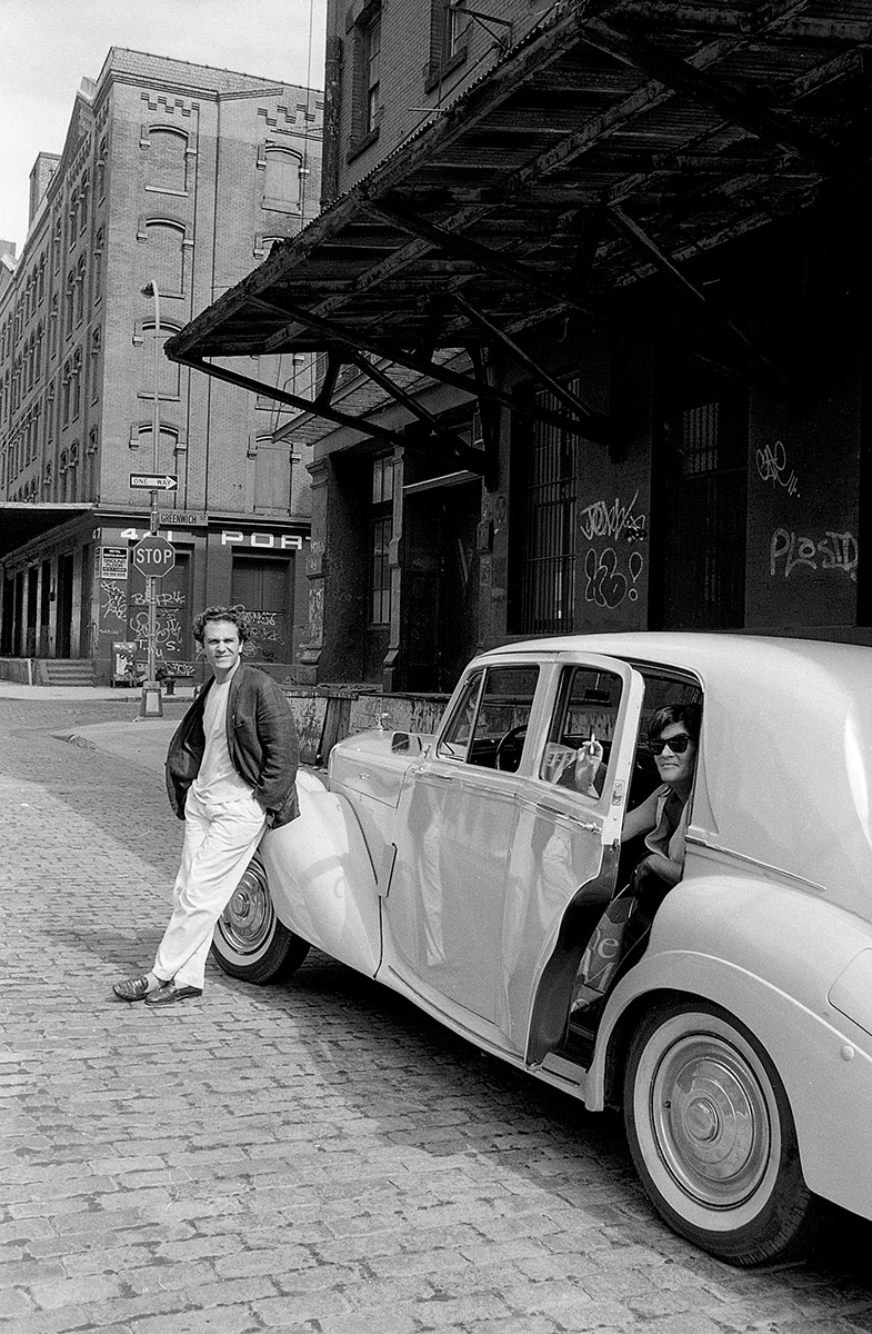 Patrick Naggar et Laure Verniere New York 1990